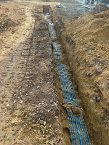 treillis canalaisation d'eau